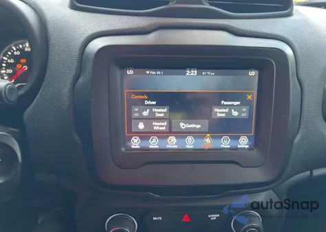 2020 Jeep Renegade Latitude 4X4 from USA, damaged, VIN ZACNJBBB6LPL95701